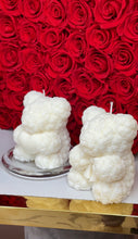 Flowers Bear Candle ♥️🌹🧸