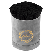 Small Luxury Round Velvet bouquet with more than  10 Roses