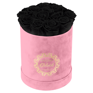 Small Luxury Round Velvet bouquet with more than  10 Roses