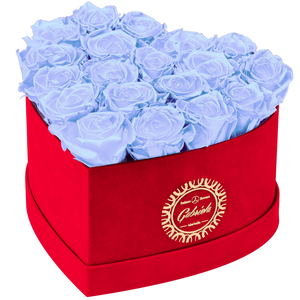Heart with more than 16 Roses