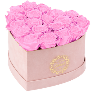 Heart with more than 16 Roses