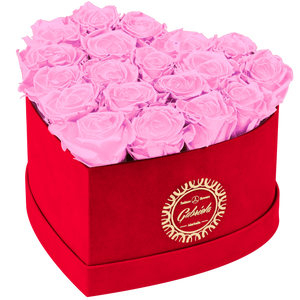 Heart with more than 16 Roses