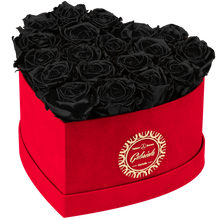 Heart with more than 16 Roses