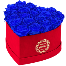 Heart with more than 16 Roses