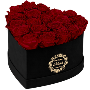 Heart with more than 16 Roses