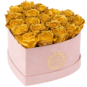 Heart with more than 16 Roses