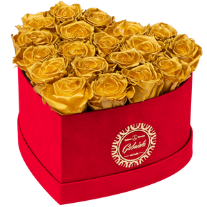 Heart with more than 16 Roses