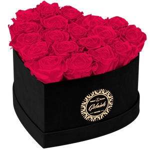 Heart with more than 16 Roses