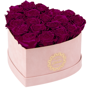 Heart with more than 16 Roses