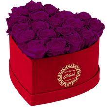 Heart with more than 16 Roses