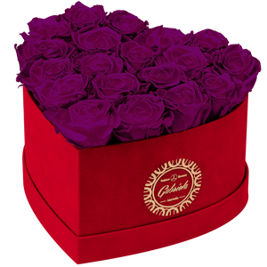 Heart with more than 16 Roses