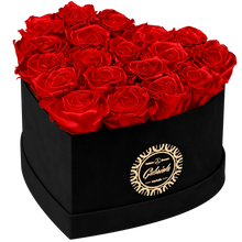 Heart with more than 16 Roses