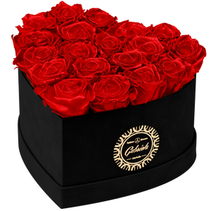Heart with more than 16 Roses
