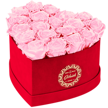 Heart with more than 16 Roses