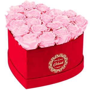Heart with more than 16 Roses