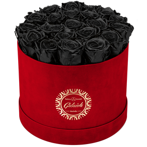 Luxury Big Round Velvet  bouquet wit more than 27 Roses