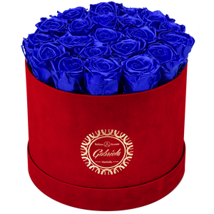 Luxury Big Round Velvet  bouquet wit more than 27 Roses