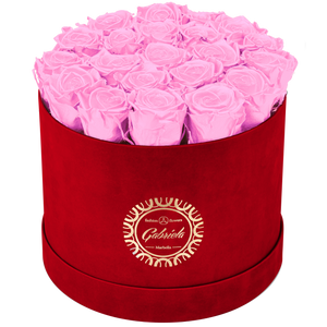 Luxury Big Round Velvet  bouquet wit more than 27 Roses
