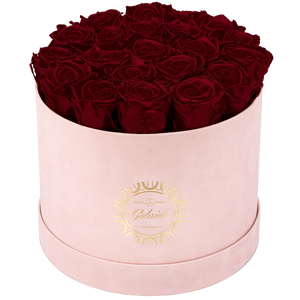 Luxury Big Round Velvet  bouquet wit more than 27 Roses