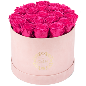 Luxury Big Round Velvet  bouquet wit more than 27 Roses