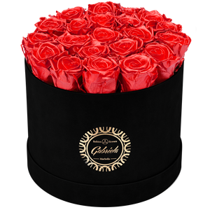 Luxury Big Round Velvet  bouquet wit more than 27 Roses