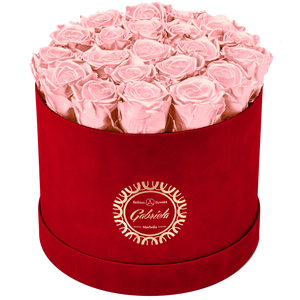 Luxury Big Round Velvet  bouquet wit more than 27 Roses