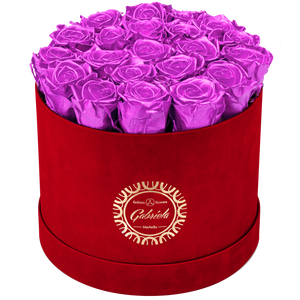 Luxury Big Round Velvet  bouquet wit more than 27 Roses
