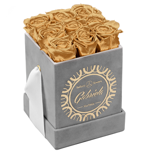 9 S sizes Roses Velvet Square box