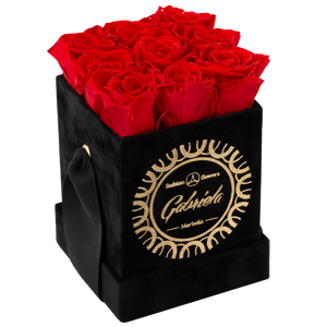 9 S sizes Roses Velvet Square box