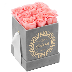 9 S sizes Roses Velvet Square box
