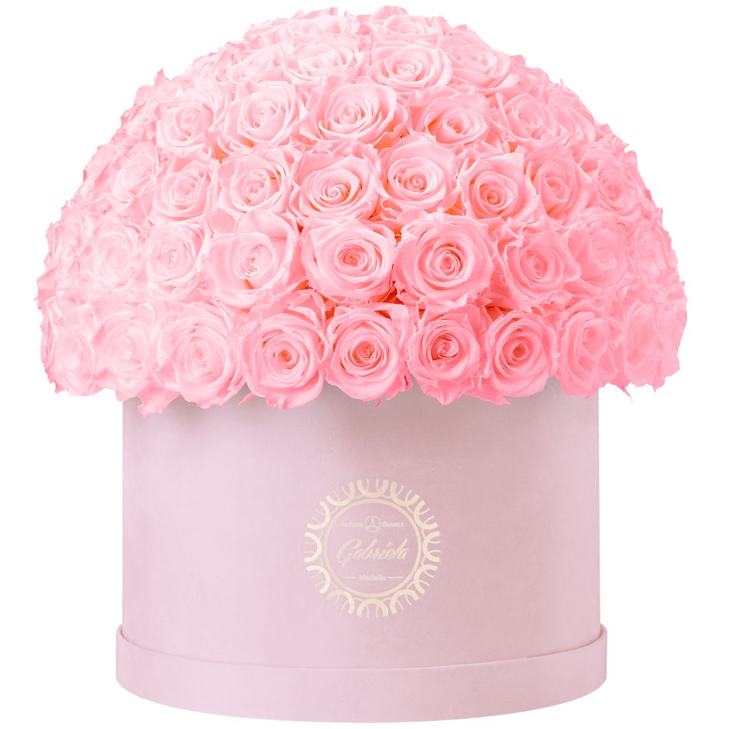 Xtra Large Velvet Special Collection bouquet with more than 100 Roses